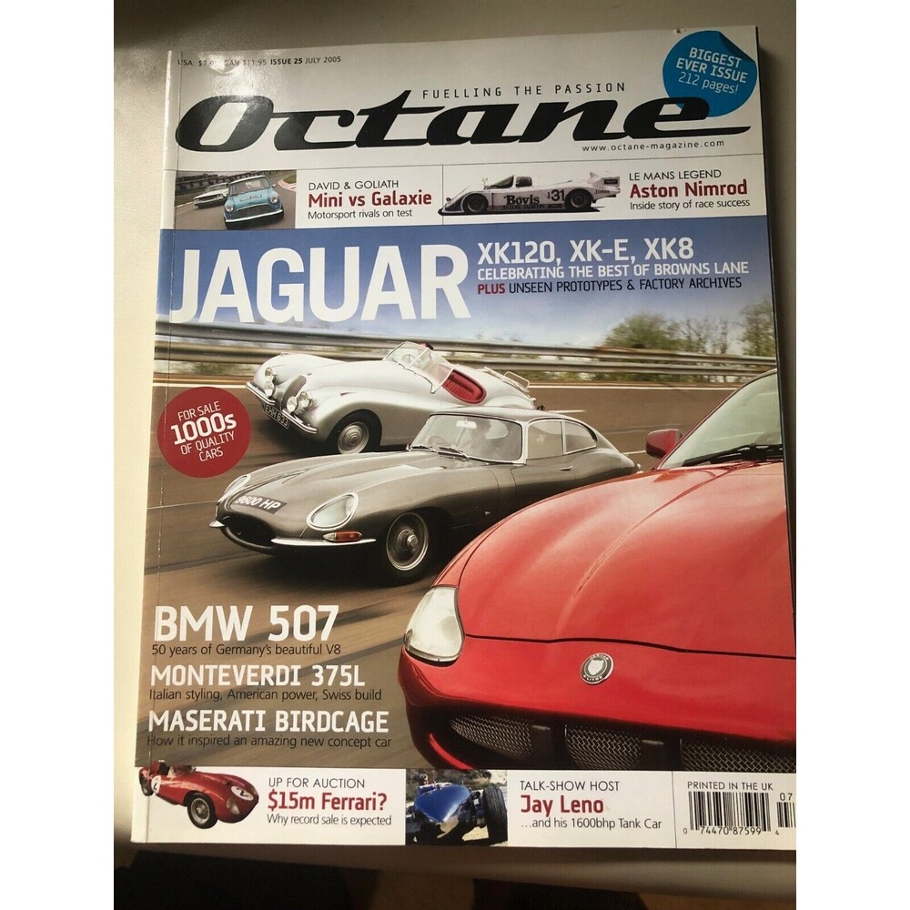 Octane Magazine UK July 2005 Issue 25 Jaguar
